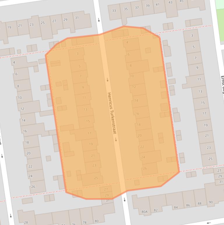 Kaart van postcodegebied 5246VL.