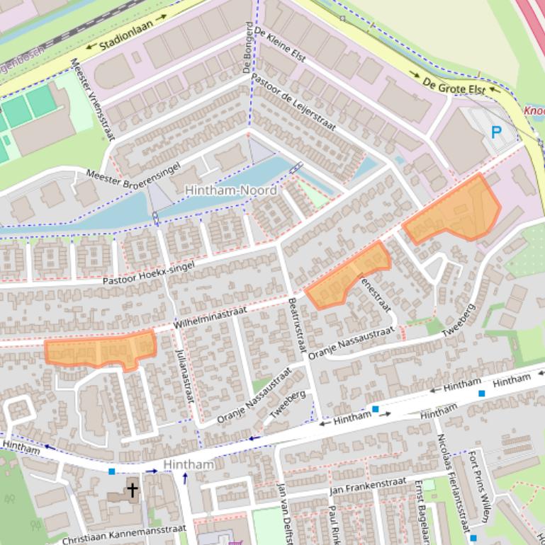 Kaart van postcodegebied 5246XD.