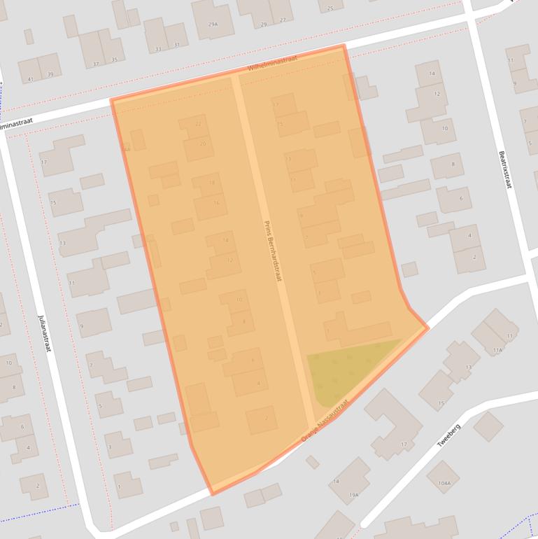 Kaart van postcodegebied 5246XH.