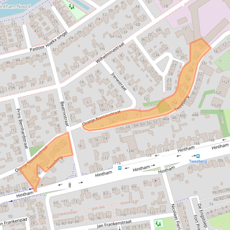 Kaart van postcodegebied 5246XL.