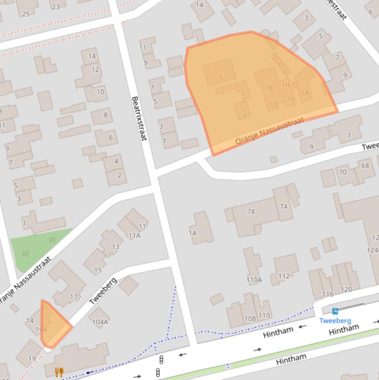 Kaart van postcodegebied 5246XR.