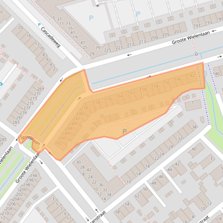 Kaart van postcodegebied 5247JG.