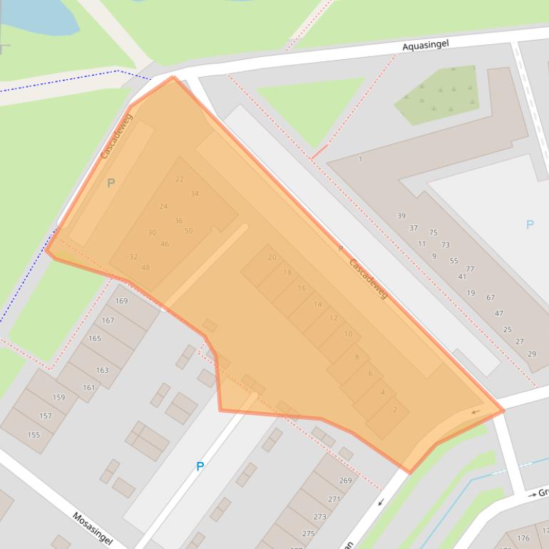 Kaart van postcodegebied 5247JM.