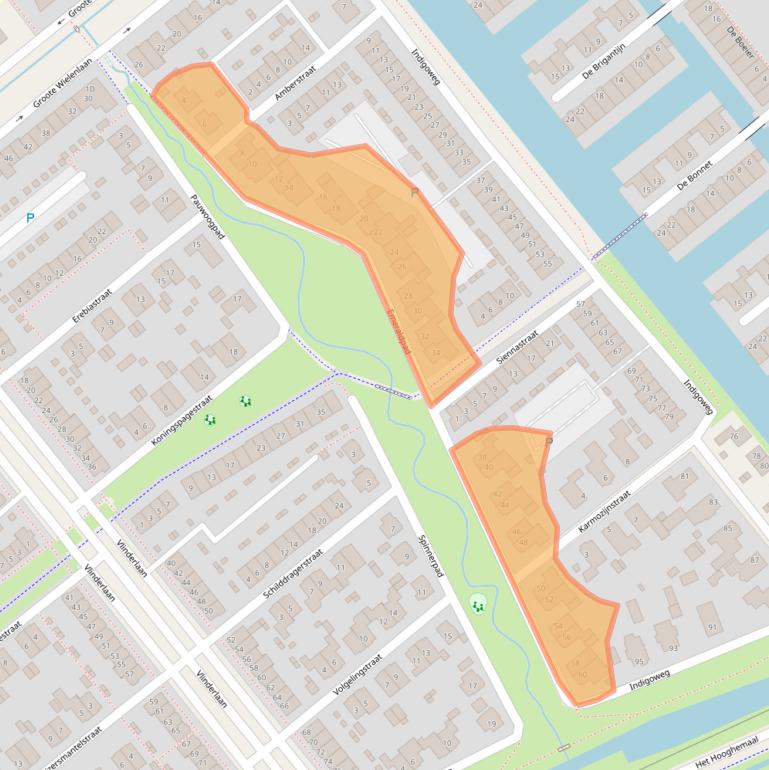 Kaart van postcodegebied 5247KG.