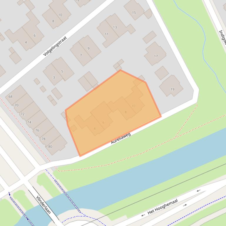 Kaart van postcodegebied 5247KR.