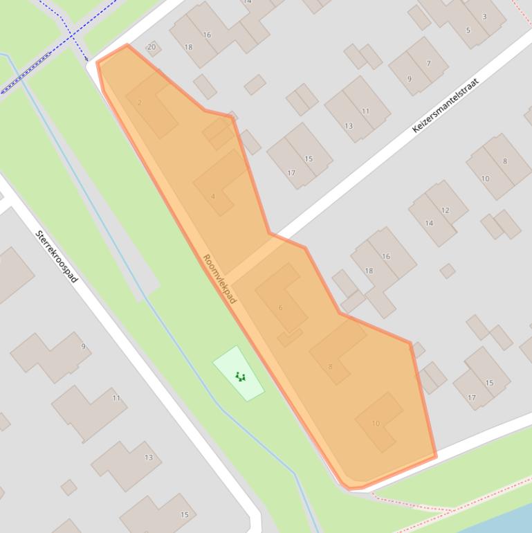 Kaart van postcodegebied 5247KX.