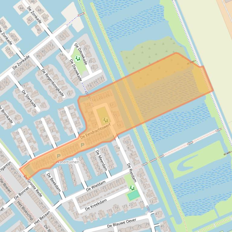 Kaart van postcodegebied 5247MJ.