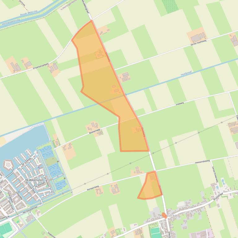 Kaart van postcodegebied 5247NL.