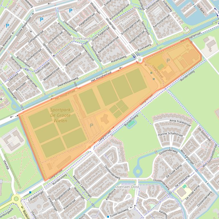 Kaart van postcodegebied 5247NP.