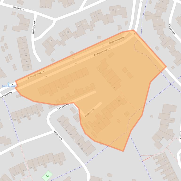 Kaart van postcodegebied 5247SV.