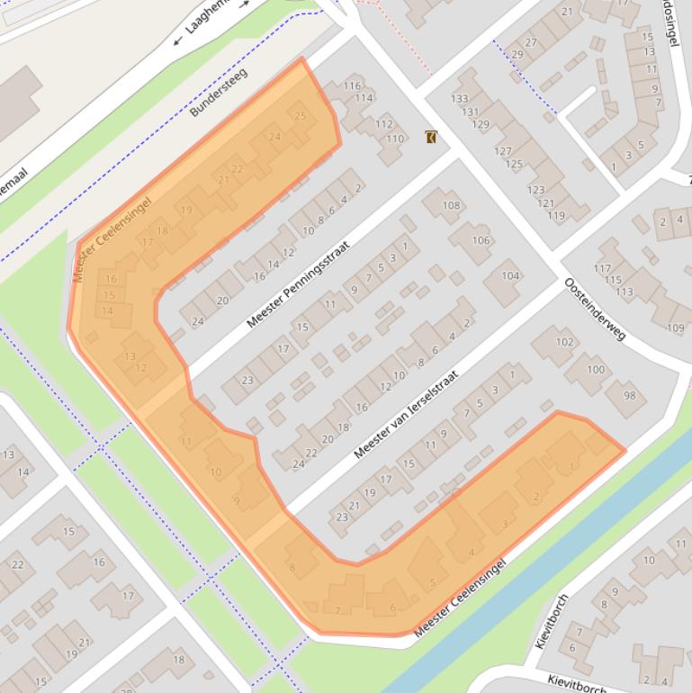 Kaart van postcodegebied 5247WS.