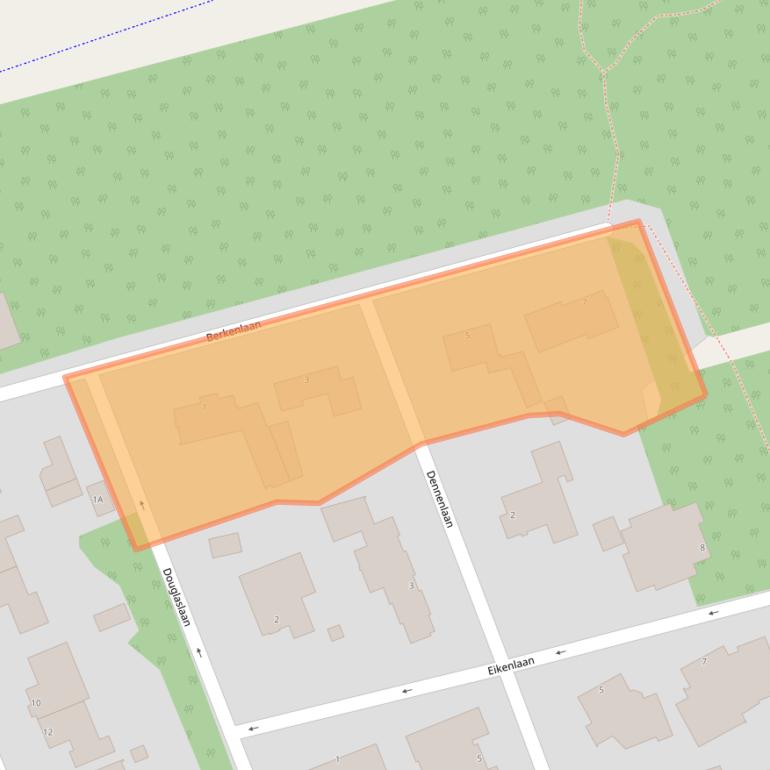 Kaart van postcodegebied 5248BC.