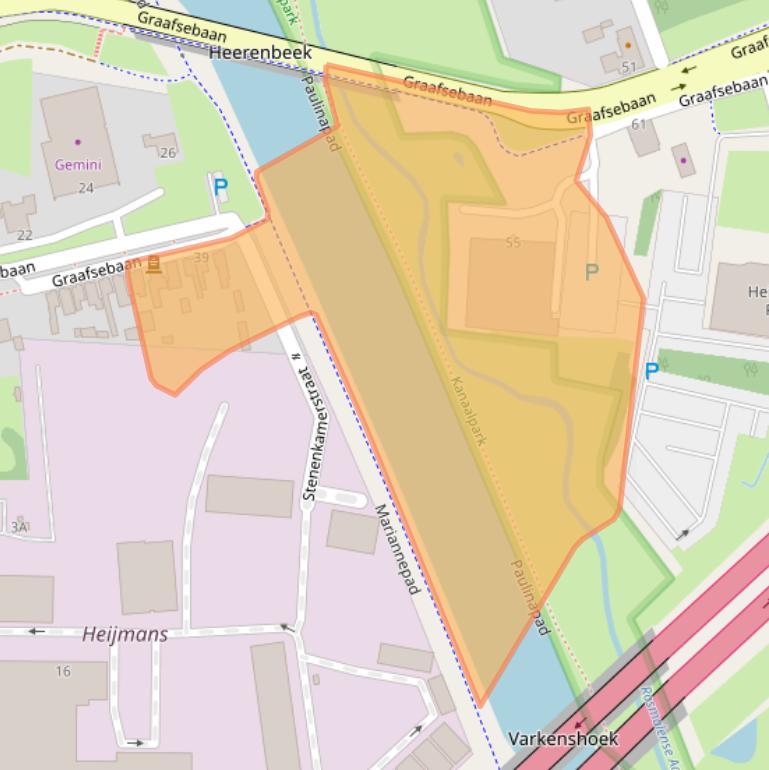 Kaart van postcodegebied 5248JS.