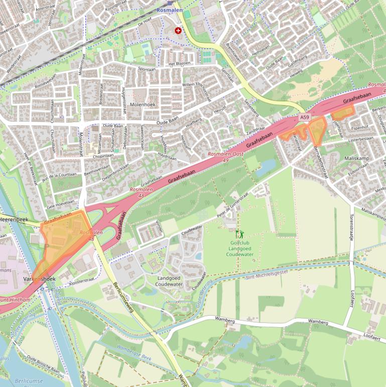 Kaart van postcodegebied 5248JT.