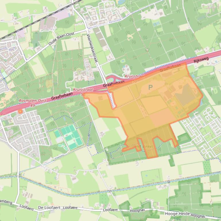 Kaart van postcodegebied 5248NL.
