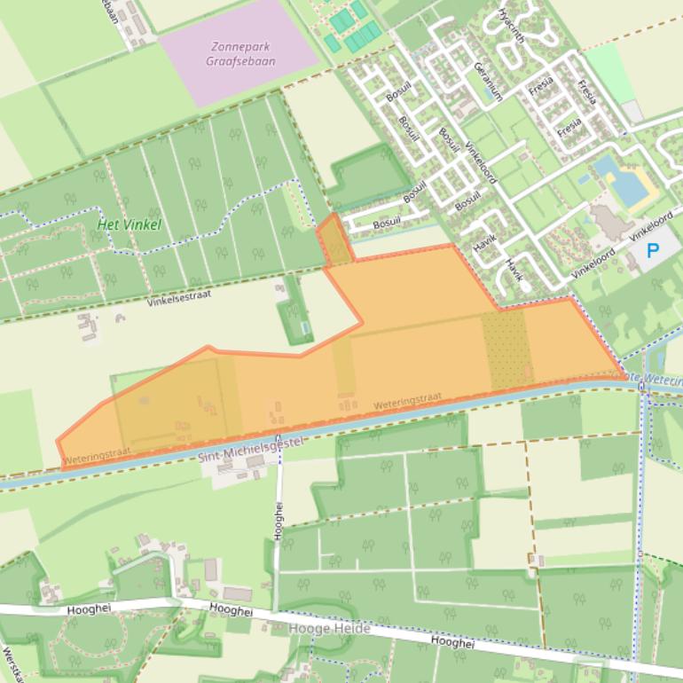 Kaart van postcodegebied 5248NP.