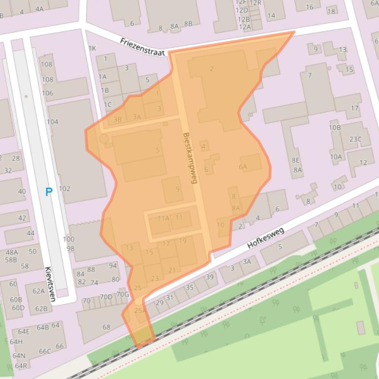 Kaart van postcodegebied 5249JV.