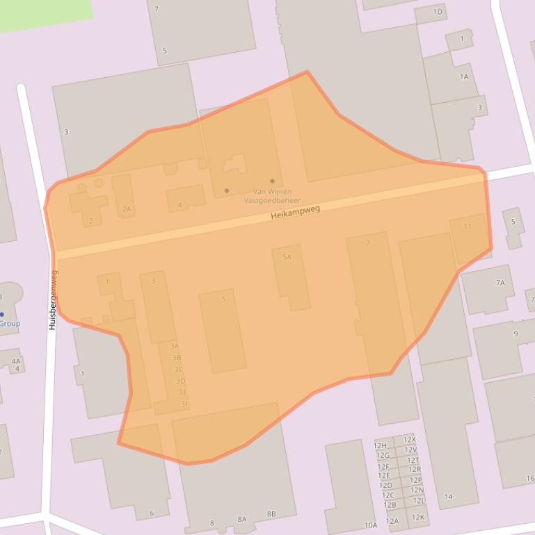 Kaart van postcodegebied 5249JX.