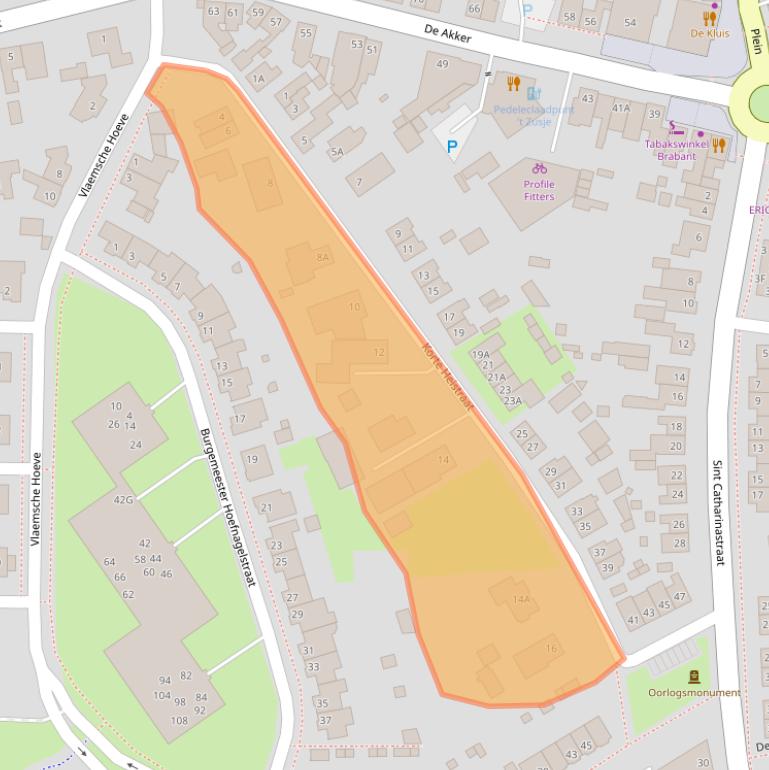 Kaart van postcodegebied 5251CN.