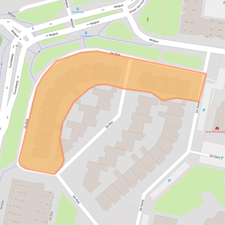 Kaart van postcodegebied 5251DM.