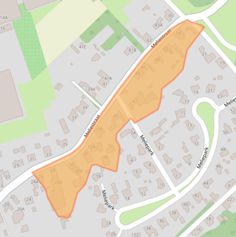 Kaart van postcodegebied 5251EJ.