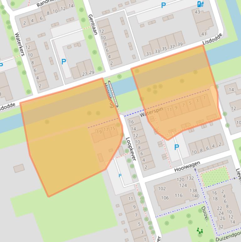 Kaart van postcodegebied 5251GK.