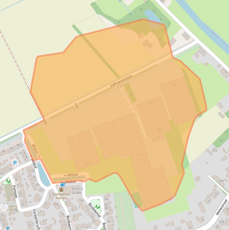 Kaart van postcodegebied 5251HH.