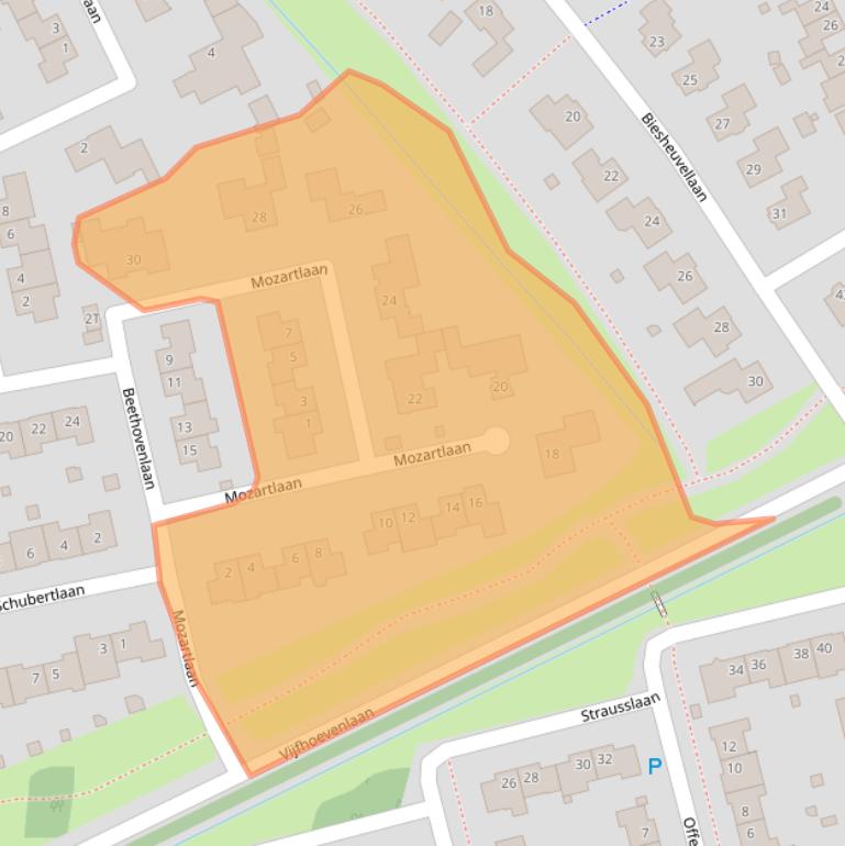 Kaart van postcodegebied 5251HK.
