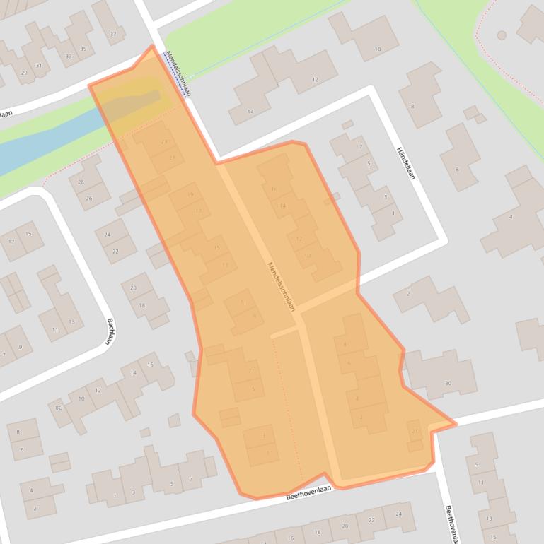 Kaart van postcodegebied 5251HM.