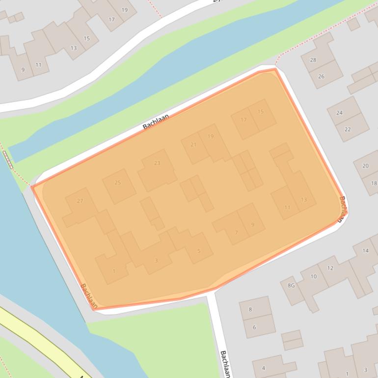 Kaart van postcodegebied 5251HP.