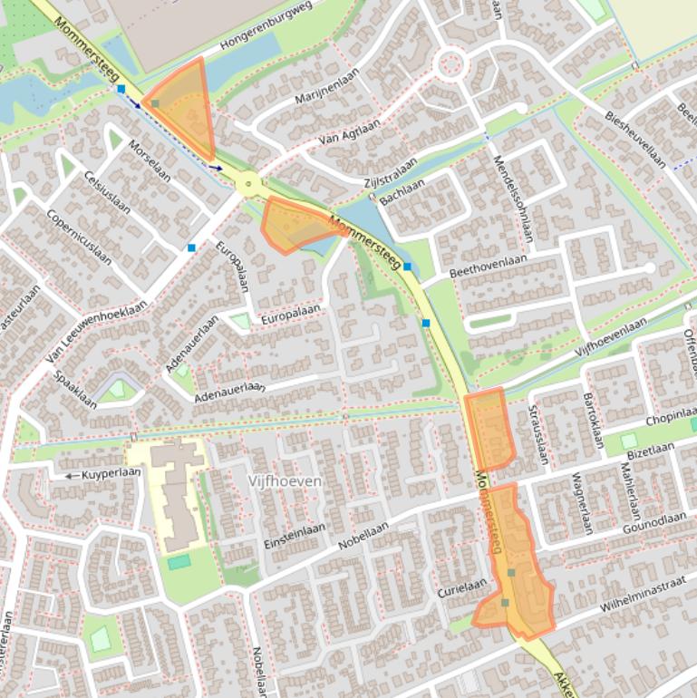 Kaart van postcodegebied 5251HS.