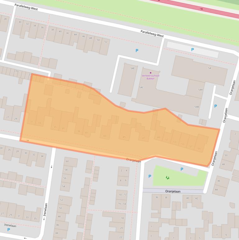 Kaart van postcodegebied 5251JK.