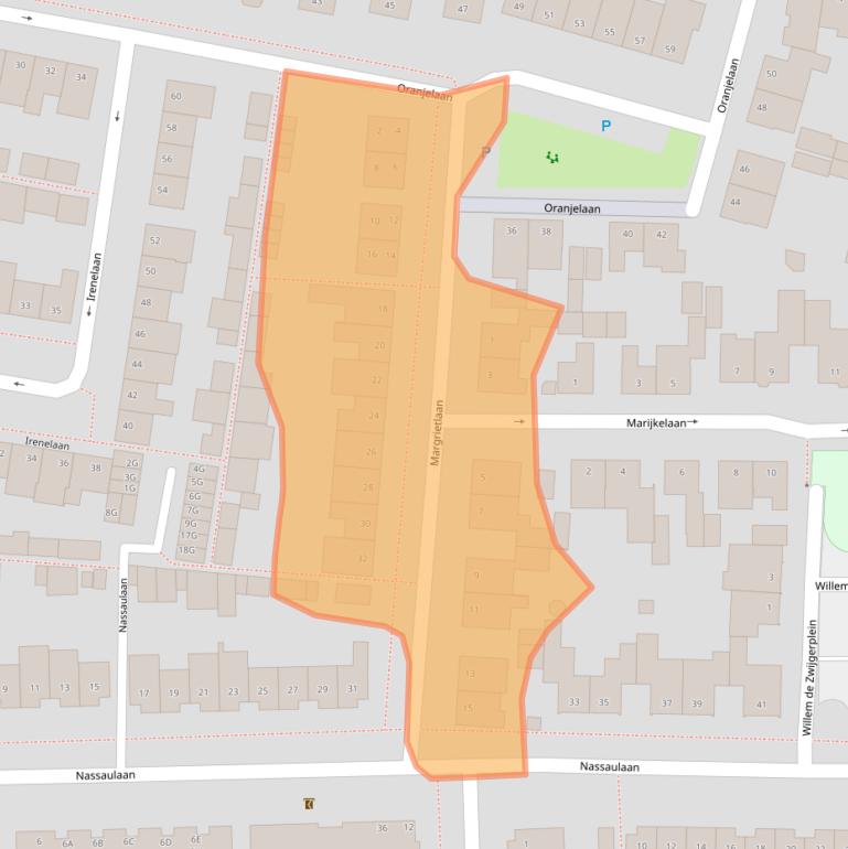 Kaart van postcodegebied 5251JS.
