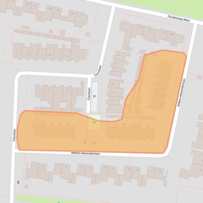 Kaart van postcodegebied 5251KE.
