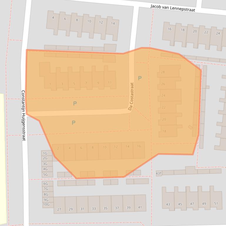 Kaart van postcodegebied 5251LV.