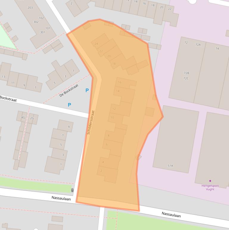 Kaart van postcodegebied 5251MA.