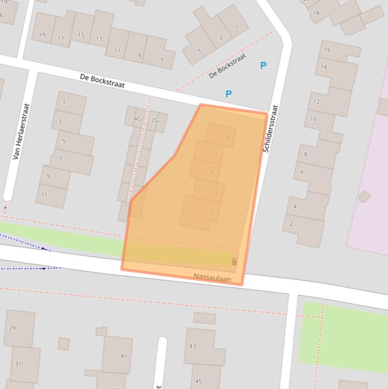 Kaart van postcodegebied 5251MD.