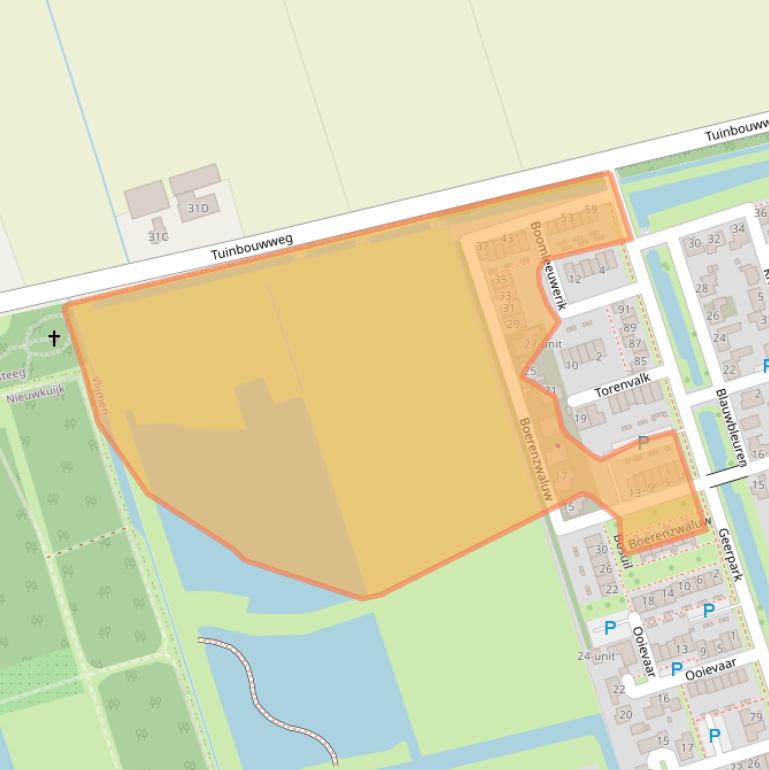 Kaart van postcodegebied 5251MS.