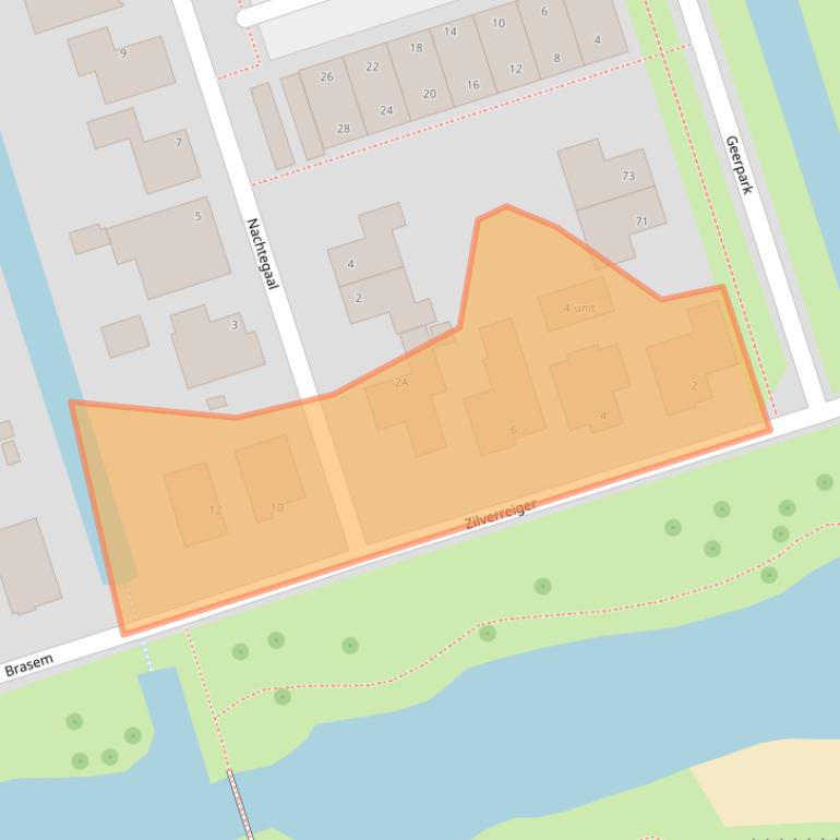 Kaart van postcodegebied 5251MZ.