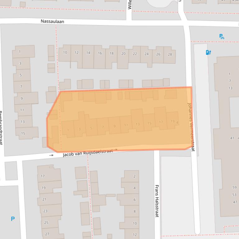 Kaart van postcodegebied 5251NM.