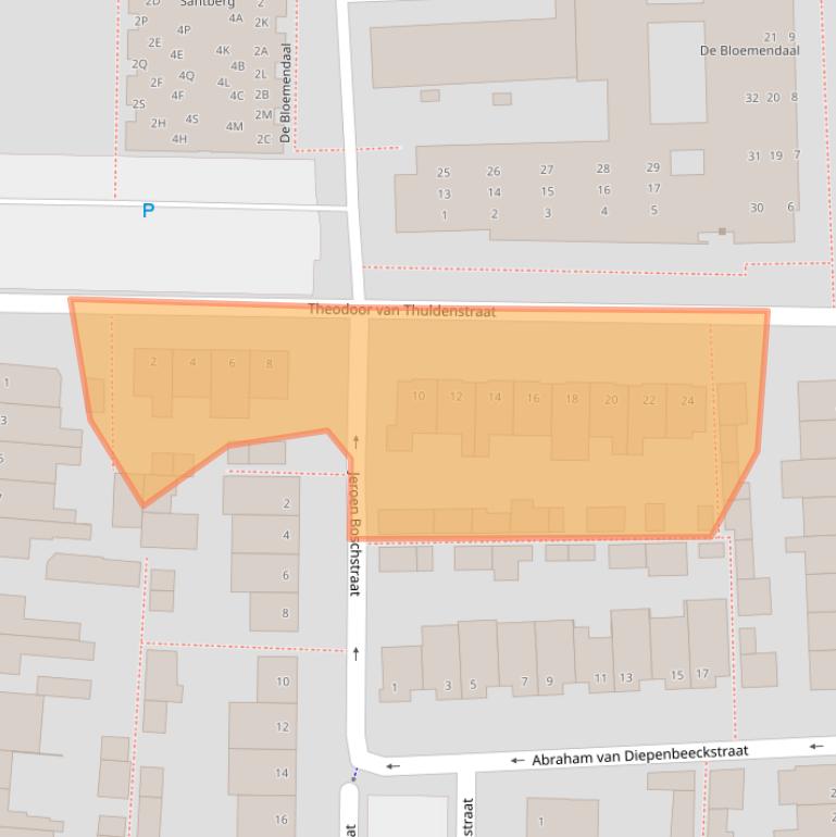 Kaart van postcodegebied 5251PK.