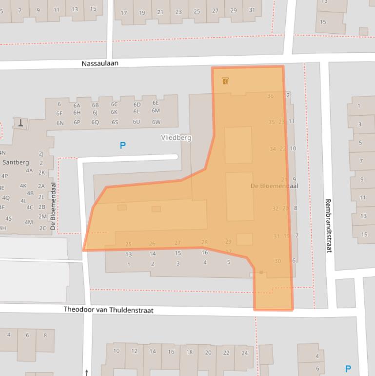 Kaart van postcodegebied 5251PM.