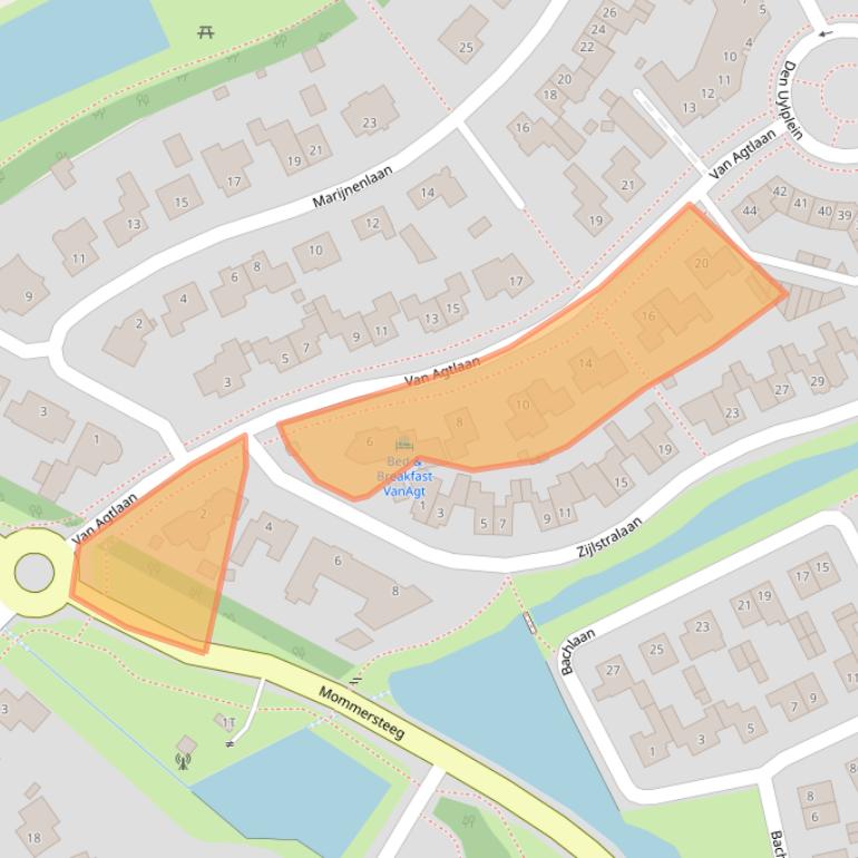 Kaart van postcodegebied 5251SH.