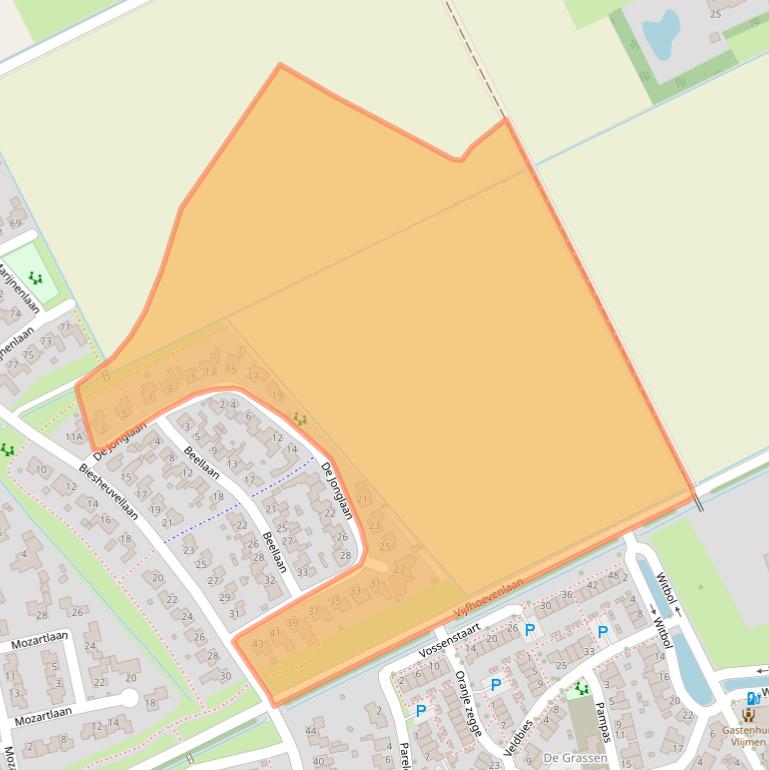 Kaart van postcodegebied 5251SN.