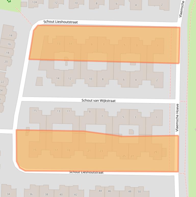 Kaart van postcodegebied 5251TN.