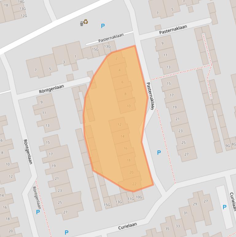 Kaart van postcodegebied 5251XS.