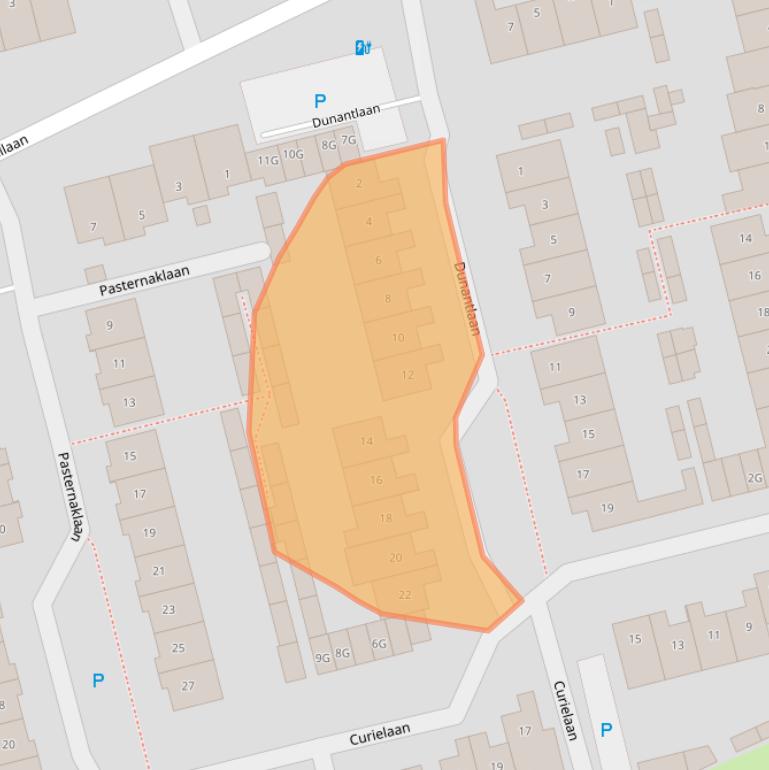 Kaart van postcodegebied 5251XV.