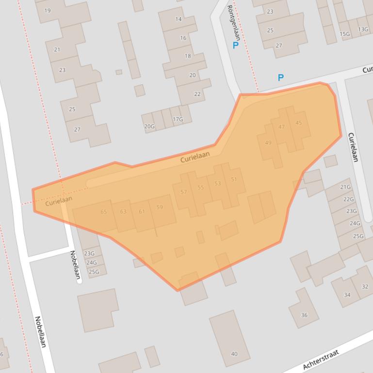 Kaart van postcodegebied 5251XX.