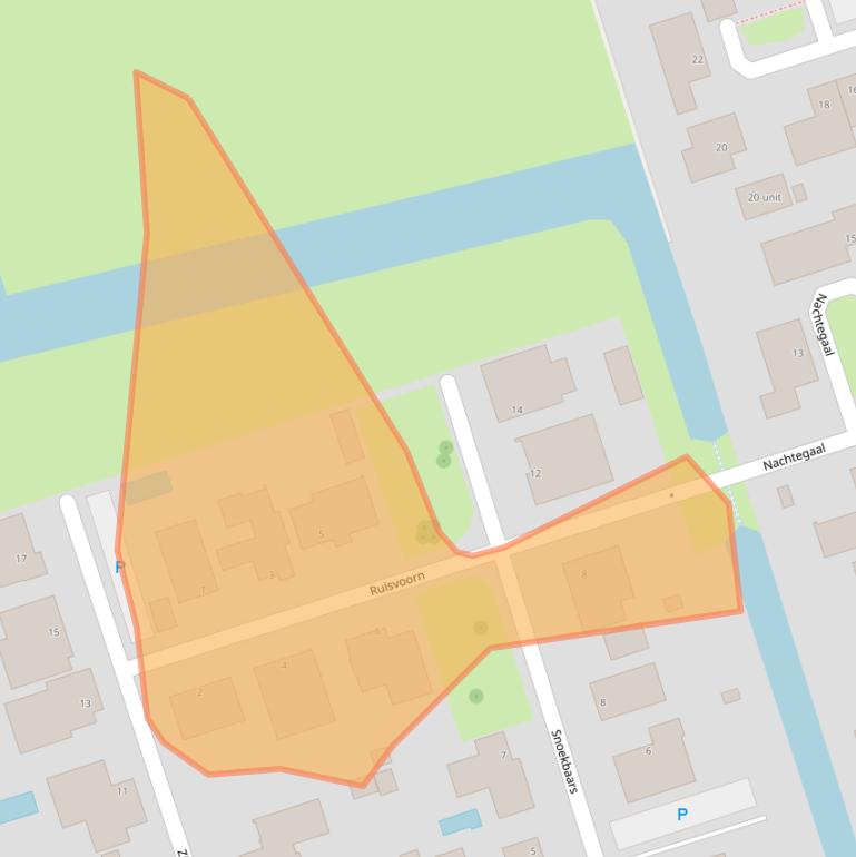 Kaart van postcodegebied 5251ZH.