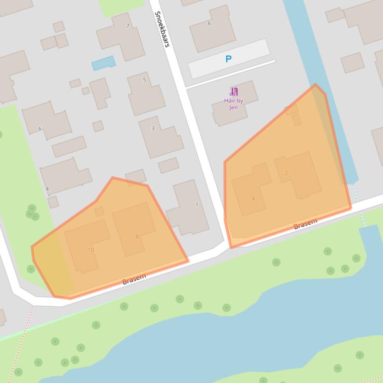 Kaart van postcodegebied 5251ZK.